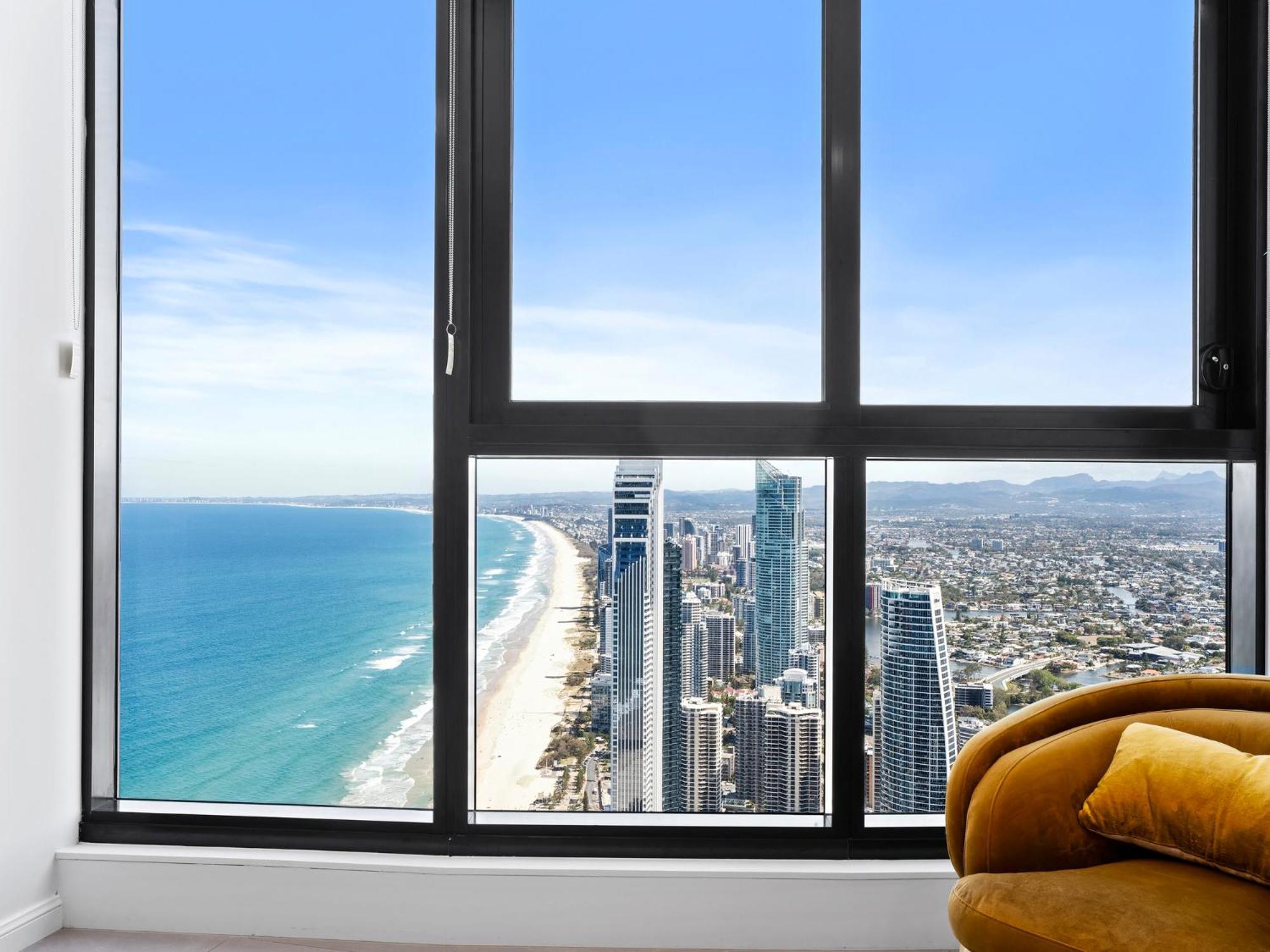 Surfers Paradise New Beachfront Apartments Gold Coast Oda fotoğraf